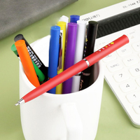 Stylos à bille en plastique multicolores à prix avantageux, personnalisables avec logo, vente en gros