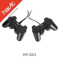 HAVIT USB PC Gamepad Joystick Pengontrol Game Berkabel Konsol Game G61