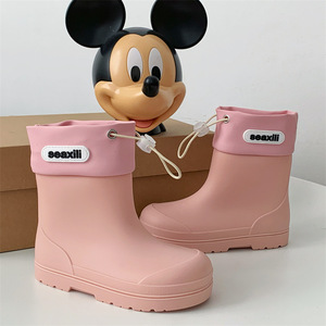 Nuevas Botas de Lluvia para Niños con Cierres Elásticos, Resistentes al Agua, Antideslizantes y Cómodas - Product Image 3