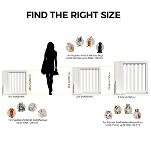 Indoor House Dog <strong>Gate</strong> With Door, Easy Assembly Pet <strong>Puppy</strong> Safety Barrier, Small Dog Isolation Fence for <strong>Stairs</strong> - Product Image 3
