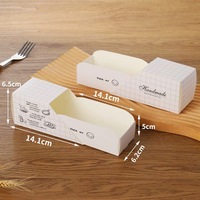 Boîtes d'emballage jetables de qualité alimentaire en papier kraft écologique de luxe pour maïs chiens boulangerie hamburgers pique-nique