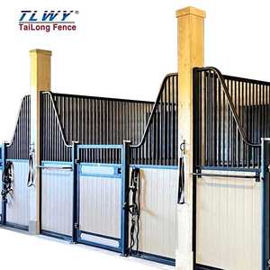 Stabiele Bamboe Houten Paardenstal Kits Paard Schuur Kits Verkoop Stalen Structuur Geprefabriceerde Paardenstal - Product Image 3