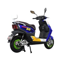 Spor Tasarımlı Lityum Pil Güçlü Elektrikli Scooter Yetişkin Arazi Motosikleti 2000w Uzun Menzilli E-Bisiklet