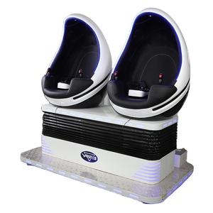 Simulateur de cinéma de réalité virtuelle, chaise VR Double 2 joueurs, 9D œuf, parc d'attractions - Product Image 1