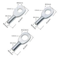 Kits de suspension réglables avec acier inoxydable bidirectionnel avec boucle pince universelle en fil de laiton ressort de crochet de marin suspendu en cuivre