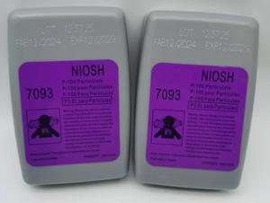 नवीनतम संस्करण कार्बनिक गैस श्रम संरक्षण श्वास सुरक्षा 7093 पी 100 पार्टिकुलेट फिल्टर श्वसन और मास्क फिट - Product Image 2