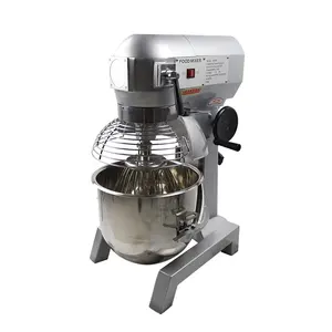 Factory Price 10L 15L 20L 25L 30L 40L 50L 60L 70L 80L Multiple Liters Vertical Stand Commercial Planetary Food Mixer