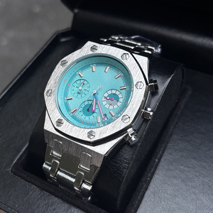 <span class=keywords><strong>Orologio</strong></span> Sportivo da <span class=keywords><strong>Uomo</strong></span> 2026 Nuovo Modello Popolare Autentico al Quarzo Resistente all'Acqua 50m Quadrante con Numeri Romani Calendario Cinturino in Lega Trendy Y2k - Product Image 6