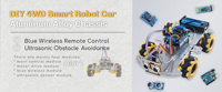 2025 nouveau Kit de démarrage de Robot intelligent télécommande bricolage châssis de Robot en aluminium pour les étudiants pour l'éducation et les conseils de fabricant