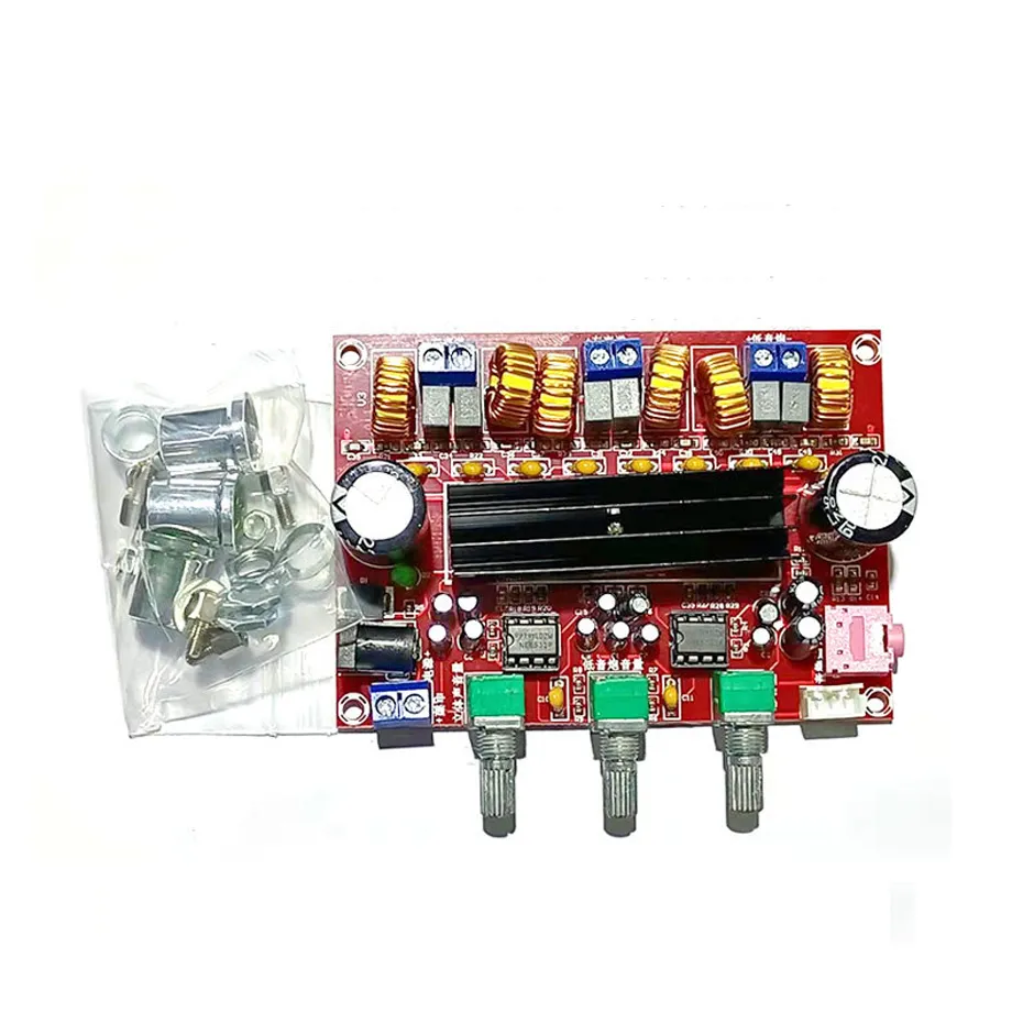 Carte amplificateur XH-M139 TPA3116D2 50Wx2 100W 2.1 amplificateur numérique à canal sonore amplificateur de puissance