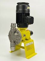 Pompe doseuse à diaphragme mécanique 0-10000L/H à course réglable pour le traitement des eaux usées et la dosage d'acides, usine OEM