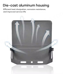 ไฟฟลัดไลท์ LED กลางแจ้ง200W ไฟส่องสว่างแบบแยกส่วนสำหรับบริษัท - Product Image 5