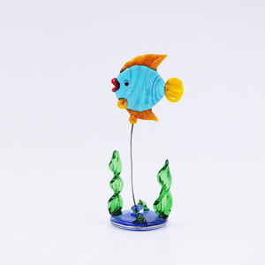 Lampwork Murano glas aquariumvissen tropische vissen glazen handwerk zeeleven glazen tafeldecoratie - Product Image 4