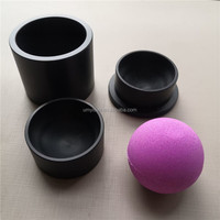 Moule de presse manuel en PE noir pour bombes de bain 3D, moule de presse pour savon de bain (cercle, rond, carré, fleur, cœur, triangle), moule de presse pour barre de shampoing