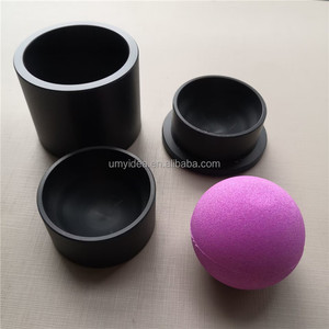 Moule de presse manuel en PE noir pour bombes de bain 3D, moule de presse pour savon de bain (cercle, rond, carré, fleur, cœur, triangle), moule de presse pour barre de shampoing - Product Image 1