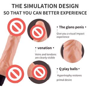 Realistischer Silikon-Dildo, Erwachsenen-Masturbator, Tragbarer Saugnapf-Dildo, Anal-Plug Sexspielzeug - Product Image 5
