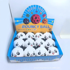 ของเล่นตุ๊กตาลูกบอลเด้งดึ๋ง 12 ชิ้น ลูกบอลนุ่มยืดหยุ่นสำหรับเด็ก ของเล่นคลายเครียดพวงกุญแจการ์ตูนสำหรับเด็กทุกเพศ ผลิตในจีน - Product Image 3