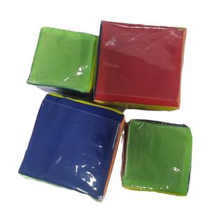 Dado Grande in Schiuma da 10CM <span class=keywords><strong>con</strong></span> Tasche Fai-da-Te Gioco Didattico Dado Morbido per Bambini Prima Infanzia - Product Image 4