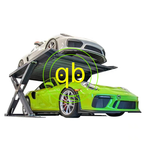 Thủy lực đôi mức độ cắt kéo nền tảng bãi đậu xe thang máy cho nhà để xe thang máy - Product Image 4