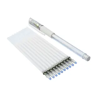 Bolígrafo de tinta de Gel blanco con logotipo gratis, marcador de piel de tatuaje Microblading de Color fácil, pistola Microblading de <span class=keywords><strong>Metal</strong></span> de aluminio, tatuaje eléctrico Manual - Product Image 1