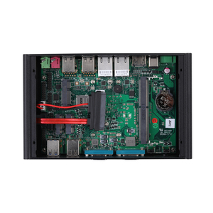 คอมพิวเตอร์ตั้งโต๊ะขนาดเล็ก Q10821C-S04 Qotom รุ่นไม่มีพัดลม J6412 VGA HD PC 2 USB3.0 6 USB2.0 พอร์ต LAN คู่ พอร์ต COM 2 ช่อง คอมพิวเตอร์อุตสาหกรรม - Product Image 6