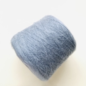 เส้นด้ายบัวเส้นด้ายขนแกะขนยาวขนแกะขนยาว130เมตร/50กรัมน้ำหนัก MK เส้นด้าย1กรวยสำหรับถักมือ - Product Image 4