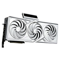 Carte graphique de jeu For Colorful IGame RTX 5090 D V2 Vulcan W OC 24 Go blanche avec écran LCD rabattable, boîte de vente au détail originale, GPU