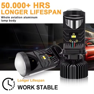 Ampoules LED Canbus Y6 Y7 Y8 Y9 pour mini projecteur de phares, 100W, super lumineuses, faisceau haut et bas, projecteur de phare LED H4 - Product Image 5