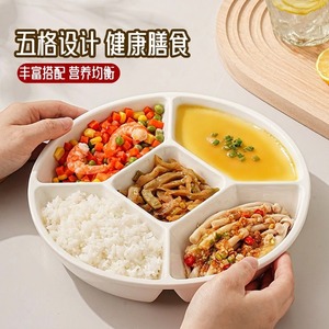 Plateau de cuisson vapeur en céramique personnalisé à cinq compartiments, compatible micro-ondes, pour la cuisson vapeur des aliments pour bébés, grille de cuisson vapeur de qualité alimentaire, tout-en-un - Product Image 4