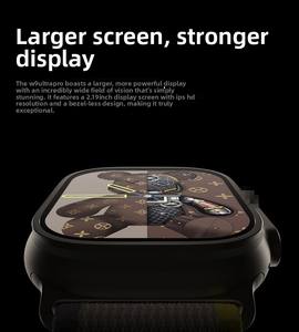 Reloj Inteligente T900 Ultra 2 Unisex para Llamadas, Pago sin Conexión Alipay, Frecuencia Cardíaca, Podómetro, Presión Arterial, Cronógrafo, Cuadrado - Product Image 3