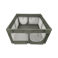 Offre Spéciale personnalisé gris profond chat chien ramper clôture grand espace animal de compagnie jouer piscine à balles Style moderne intérieur extérieur jouets