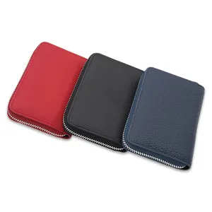 Wholesale Rfid Men Accordion Card Holder Large Capacity Credit Card Holder Anti Magnetic Card Holder Women Coin Purse