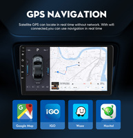 Autoradio Qled 9 10 13 pouces pour voitures, écran tactile, Carplay, autoradio stéréo Gps Fm Am Bt 1 Din 2 Din Wifi, lecteur DVD, autoradio Android