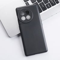 Coque de téléphone en silicone noir mat pour OnePlus Nord 6 5G/OnePlus Turbo 6, coque de téléphone portable en TPU souple, protection arrière