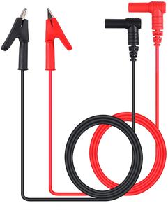 1 Pair Banana Plug to Alligator Clip Test Lead Crocodile Clip Lab Test Cable with Banana Plug Heavy Duty 1M Long for Multimeter - Product Image 6