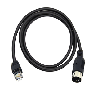 Câble adaptateur MIDI DIN 5 broches vers RJ45 sur mesure, droit ou coudé, mâle/femelle, pour connexion longue distance - Product Image 1