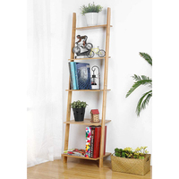 Étagère de rangement moderne mobile à 5 niveaux pour plantes de livres, maison, salon, salle de bains, échelle, étagère