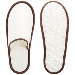 Pantuflas de Hotel de Lujo Ecológicas de 5 Estrellas, Color Beige, de Lino, Punta Abierta, con Comodidad y Sustentabilidad - Product Image 3