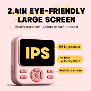 Cámara Digital de Juguete Recargable y Duradera de 2.4 Pulgadas, Cámara Instantánea Portátil HD para Niños, Regalos para Niños - Product Image 5