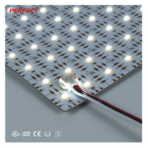 แผ่นไฟ LED 576LED SMD2835ลูเมน155LM/วัตต์40วัตต์ DC24V ค่า CRI สูง> 90สีคู่2700K + 6000K 120 240x480x6.5mm - Product Image 3