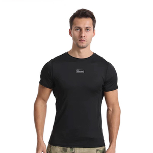 DF EDSY 159 Gray Outdoor Sports Breathable Quick-drying Sweat-absorbent Polyester Short-sleeved Fitness <b>Physical</b> Training - Product Image 5