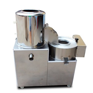 Machine à laver et à peler les pommes de terre 100-500 kg/heure, machine à couper le taro, éplucheuse et trancheuse de pommes de terre, machine à nettoyer les carottes et les pommes de terre - Product Image 4