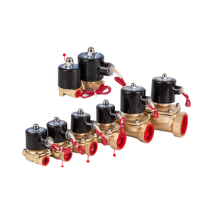 Válvula Solenoide de Agua/<span class=keywords><strong>Gas</strong></span> de 10 Bar, 1/2 Pulgada, 220v CA/24V CC, Normalmente Abierta, Baja Presión, para Uso Doméstico y de Oficina, Válvula Solenoide Eléctrica - Product Image 1