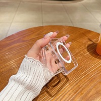 Étui de protection magnétique transparent pour téléphone portable Galaxy Z Fold 8, coque arrière pour Samsung Z Flip 8 Z Fold 7