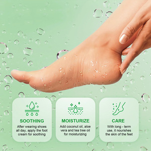 Crema per Piedi KEYUE con Tea Tree e Urea 200ml, Idratante Profonda, Levigante, Rimuove Calli, Ripara Talloni Secchi e <span class=keywords><strong>Pelle</strong></span> Morta - Product Image 3