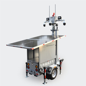 <b>Solar</b> Powered Mobile Surveillance Trailer With 7m Mast and PTZ <b>Camera</b> UST-900 UNIV UST-900 <b>Solar</b>-Powered Waterproof/Weatherproof - Product Image 5