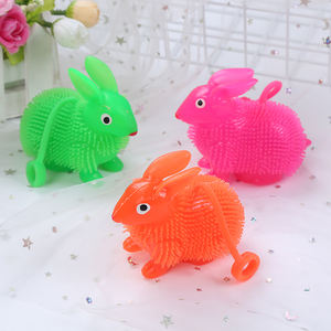 XTQ — <span class=keywords><strong>jouet</strong></span> lumineux en Pvc pour enfant, figurine lapin, mouvement à Led, jeu d'<span class=keywords><strong>action</strong></span>, 2022 - Product Image 4