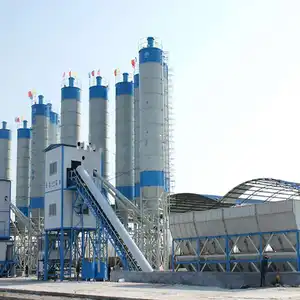 混凝土配料厂配料机自动预拌混凝土厂在埃及销售