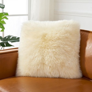 Luxury Faux Fur Plush Pillow <strong>Cover</strong> Throw Pillows for Living Room Sofa Custom 45x45 50x50 cm <strong>Rectangular</strong> <strong>Cushions</strong> <strong>Covers</strong> - Product Image 3