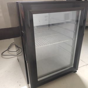 <span class=keywords><strong>70L</strong></span> זכוכית דלת בקבוק cooler שחור משקאות מקרר השיש מקרר רכב תצוגת showcase קטן cooler - Product Image 5